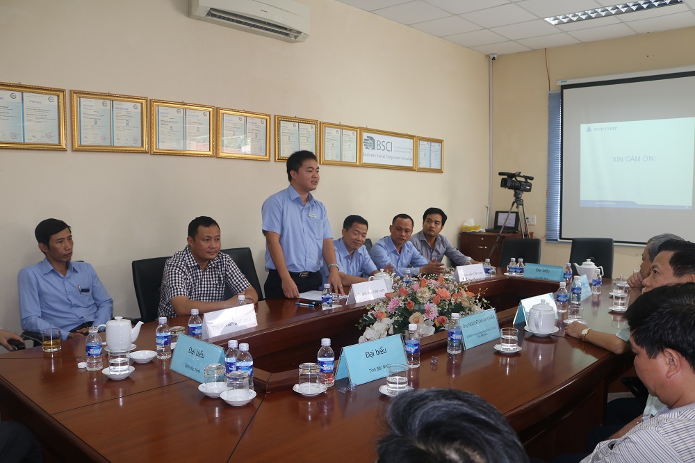 LÃNH ĐẠO TỈNH BẮC NINH LÀM VIỆC TẠI CÔNG TY CỔ PHẦN NHỰA ĐỒNG NAI TỈNH ĐỒNG NAI